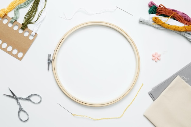Modern embroidery hoop